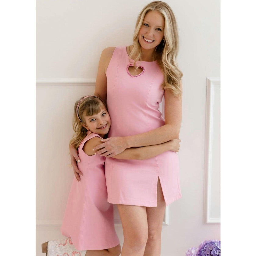 Women's Crystal Heart Dress