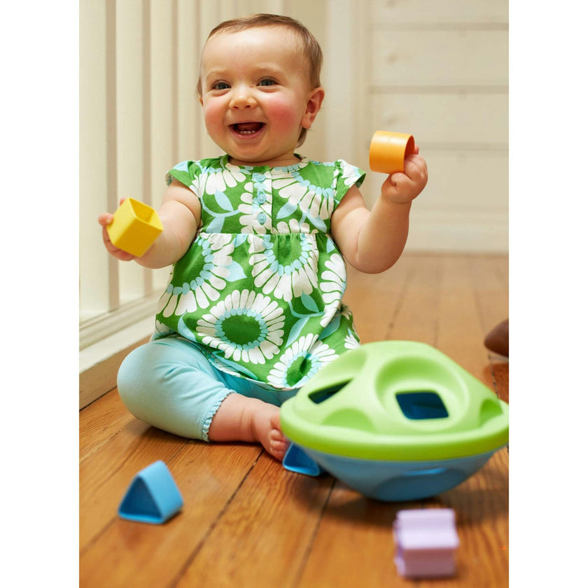 Green Toys: My First Shape Shorter - Blue & Green