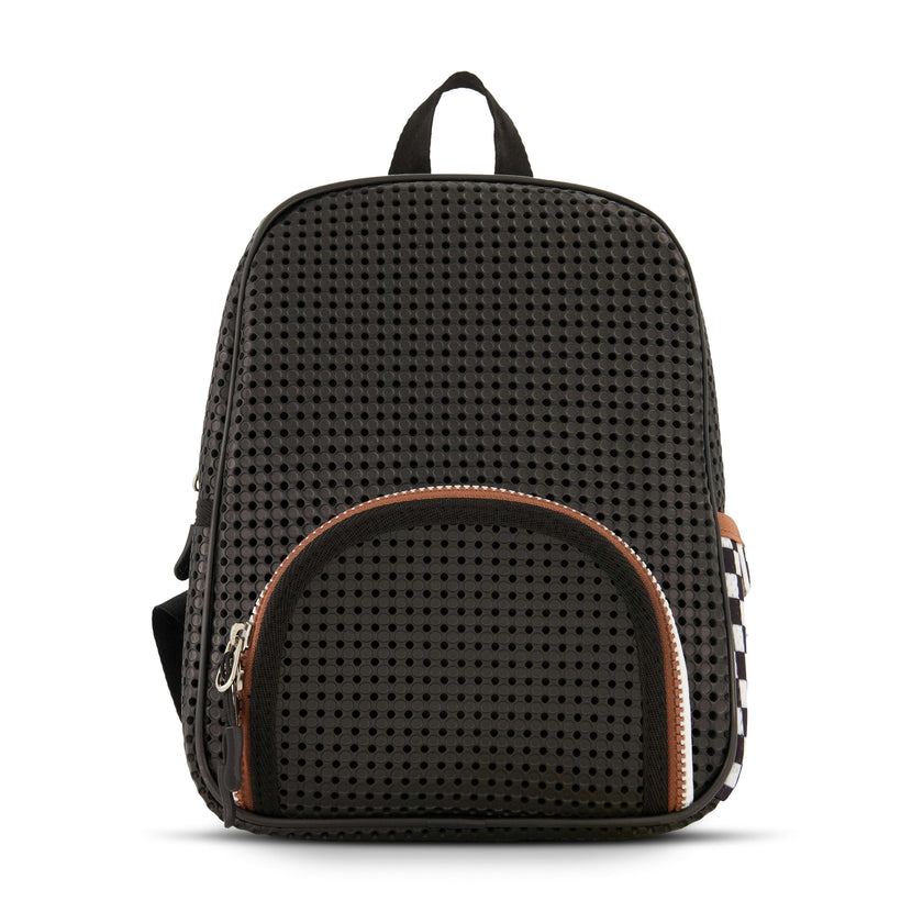 Little Starter Backpack Checkered Black