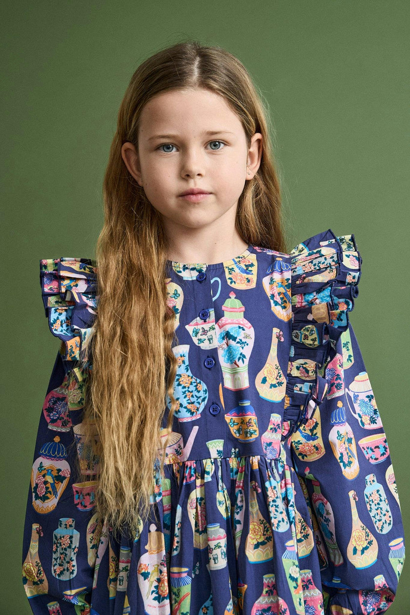 PORCELAIN DRESS BLUE