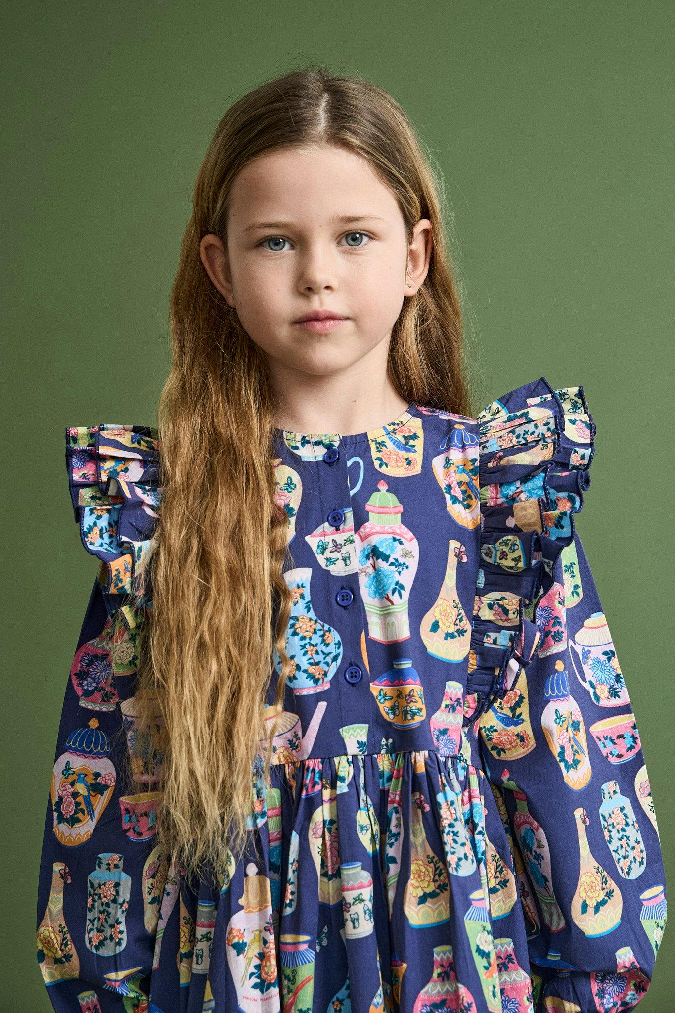 PORCELAIN DRESS BLUE