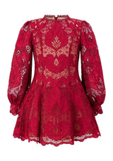 Gisele Embroidery Mini Dress