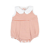 Game Day Striped Bubble Romper