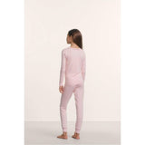 Kids TENCEL™ Modal Unisex Long PJ Set, Pink