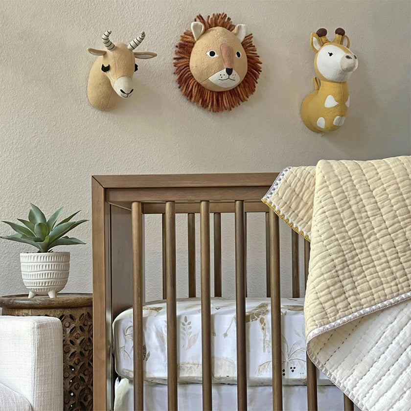 Antelope Plush Head Wall Décor