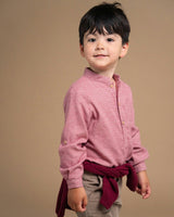 Pereprine Shirt Burgundy Vichy