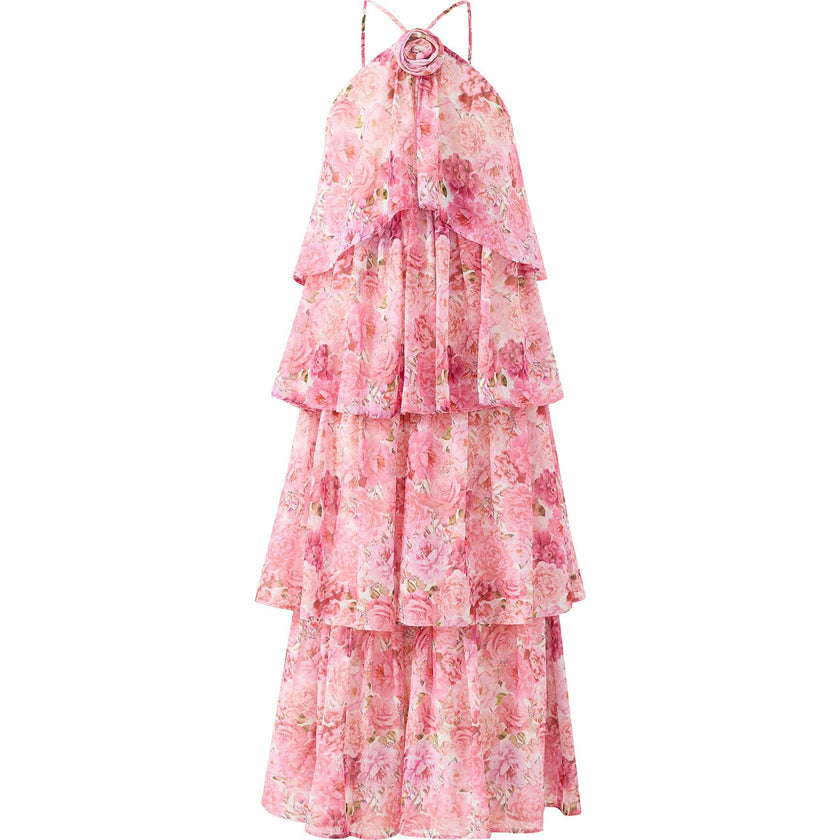 Julietta Frill Maxi Dress