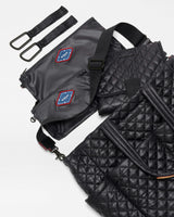 Black Metro Diaper Tote