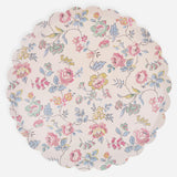 Pink Chintz Dinner Plates
