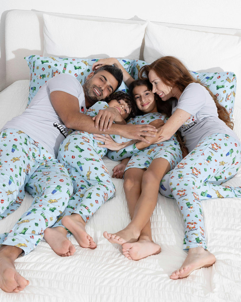 Minecraft: Chicken Jockey Bamboo Kids Pajamas