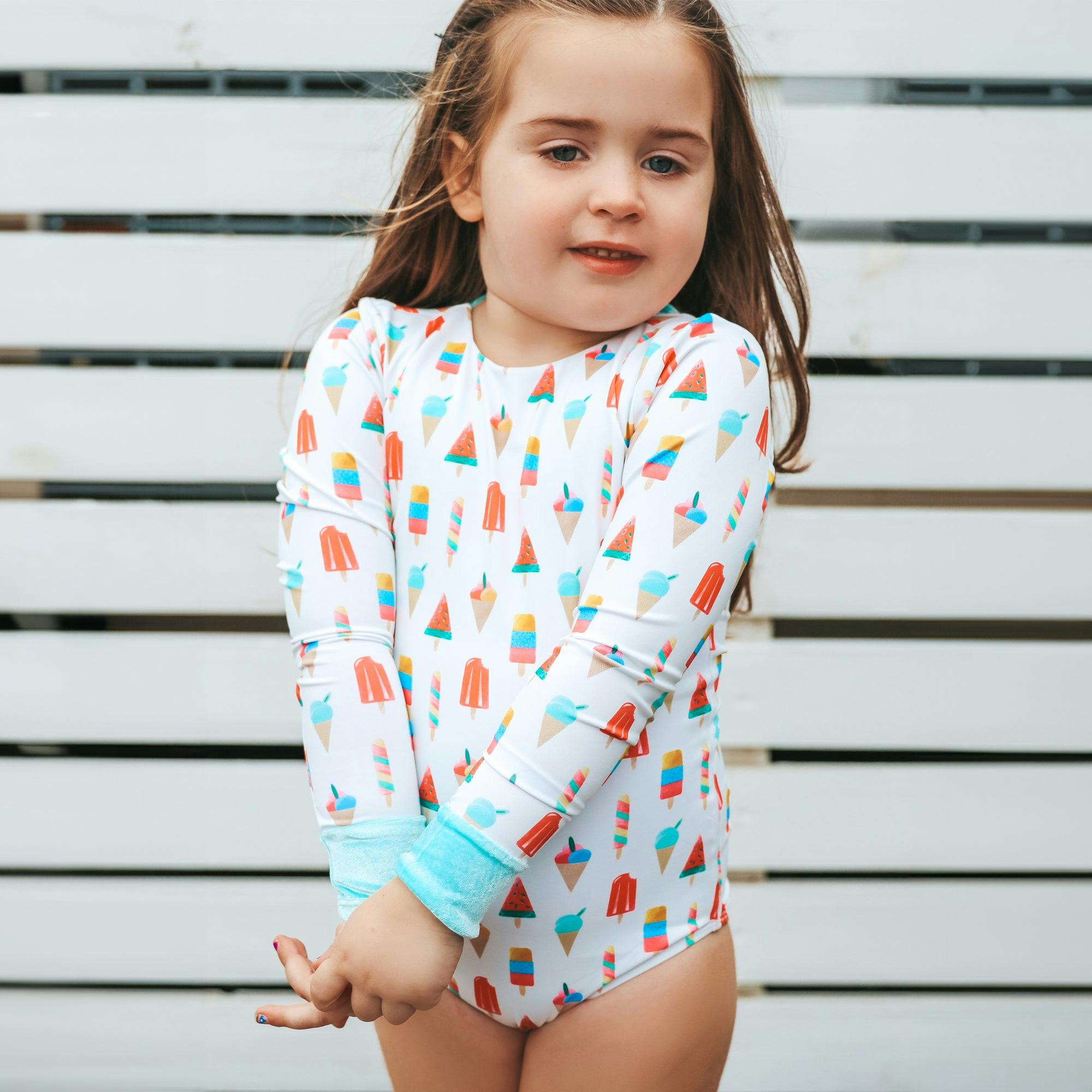 Coney Island Popsicle One Piece Long Sleeve