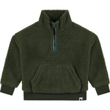 Fuzz Sherpa Quarter-Zipped Pull-Over Sweater