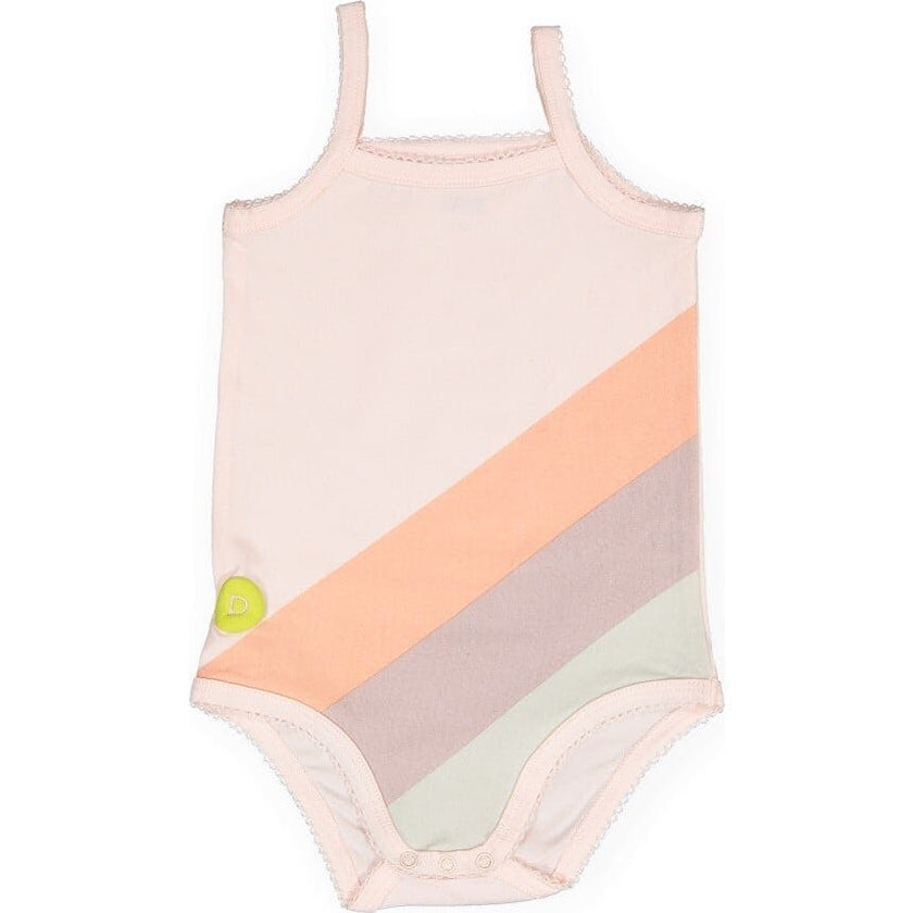 *Exclusive* Baby Girl Sleeveless 4pc Onesie Set