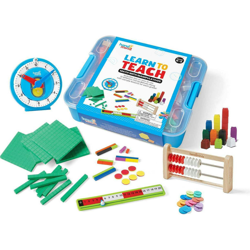 Learn to Teach Math with Manipulatives Grades K - 5