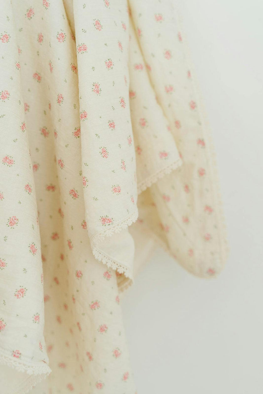 Muslin Blanket- Blush