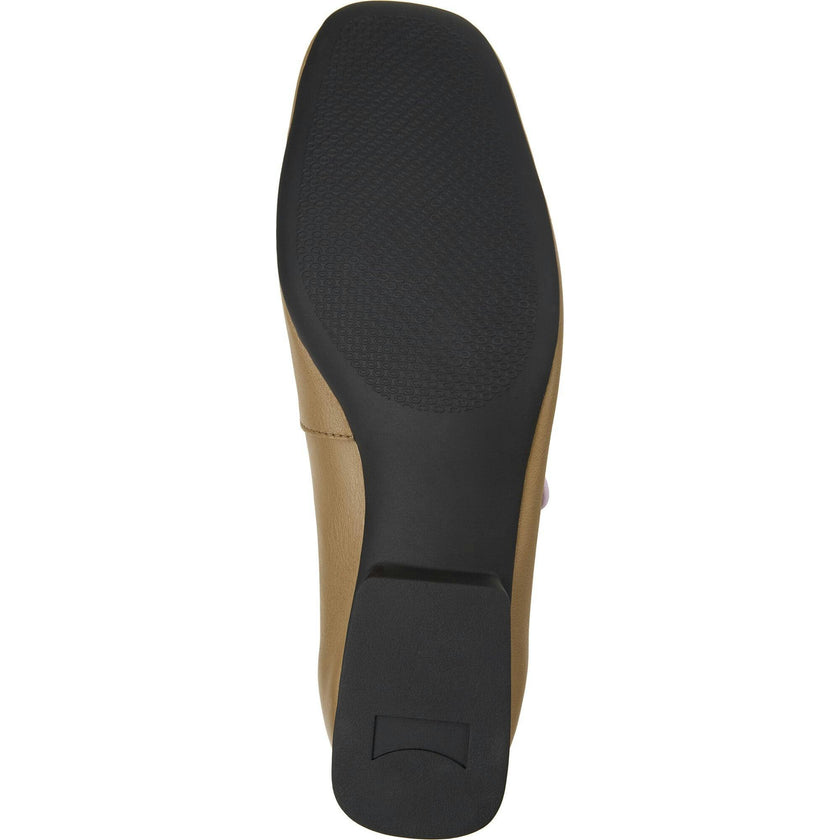 Women's Casi Myra Twins Contrast Piped Square Toes Ballerina Shoes