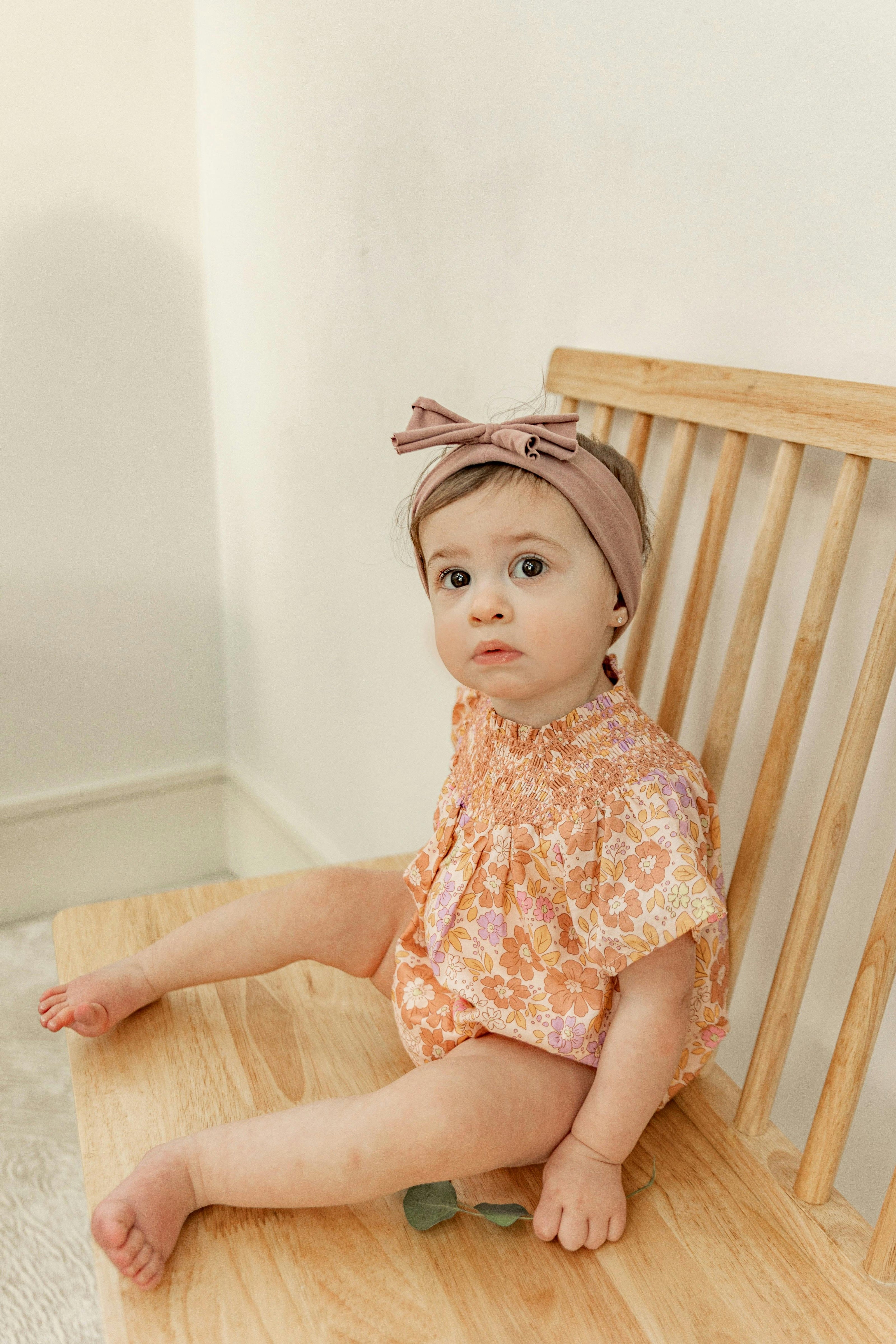 Floral Print Woven Bubble Pink