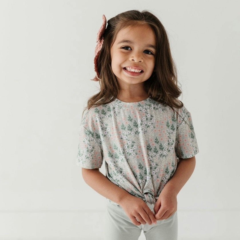 Girl's Tie Front Shirt