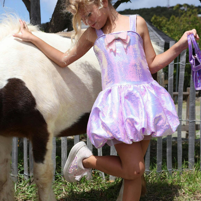 Haze Bow Bubble Dress
