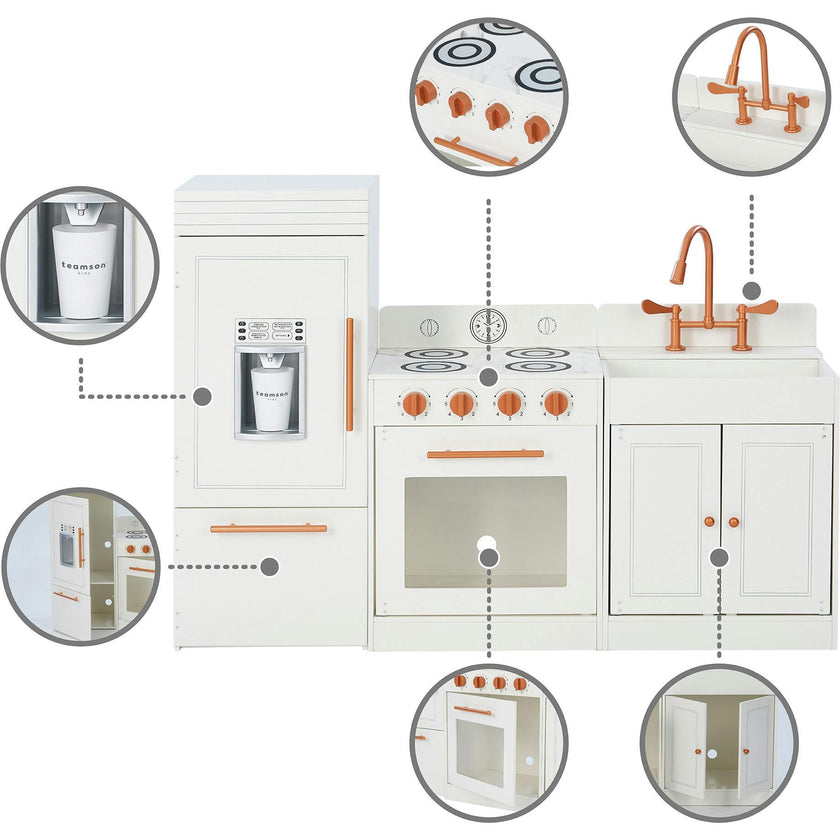 Teamson Kids Little Chef Paris Wood Play Kitchen