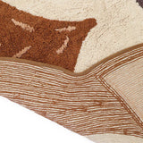Non-Slip Back Hand-Tufted Rug