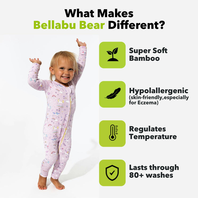 Enchanted Bamboo Convertible Footie