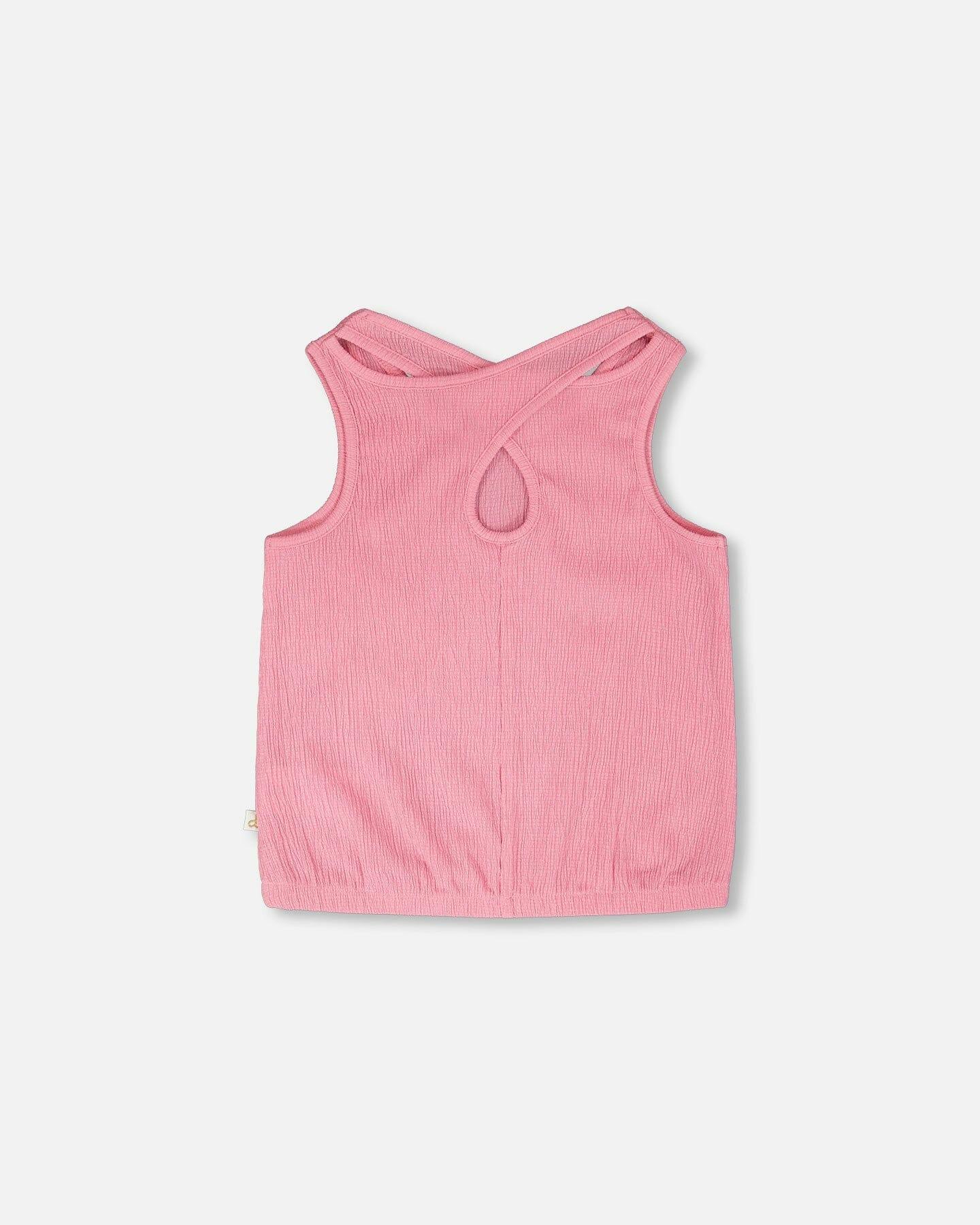 Crinkle Jersey Tank Top
