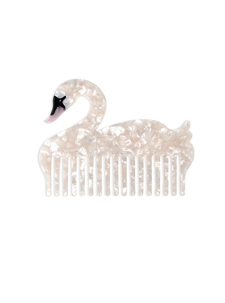 Swan Hair Comb