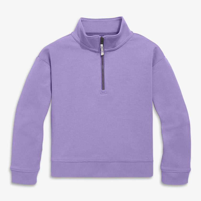 Kids quarter zip sweatshirt