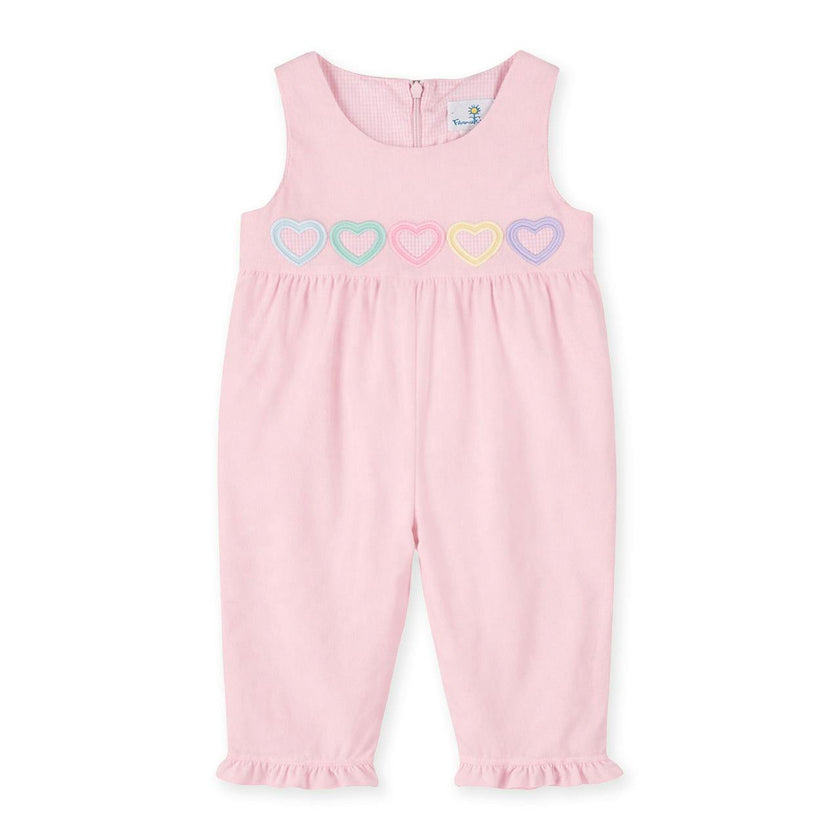 Corduroy Longall with Hearts