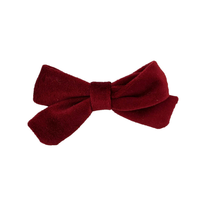 Signature Velvet Small Bow