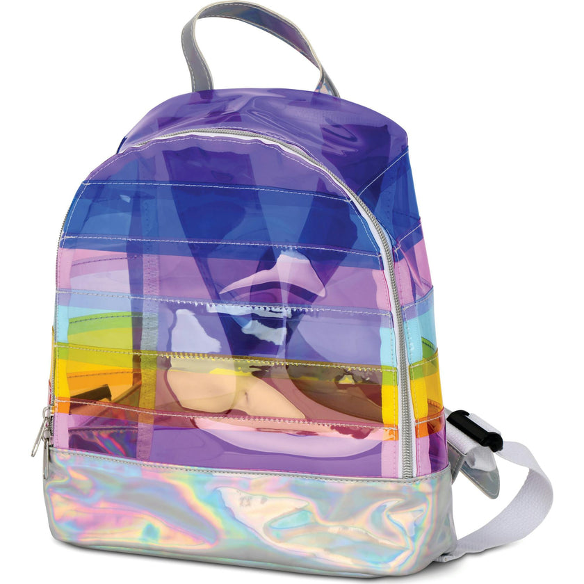 Happy Stripes Mini Backpack