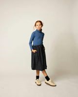 Essential Turtleneck in Navy
