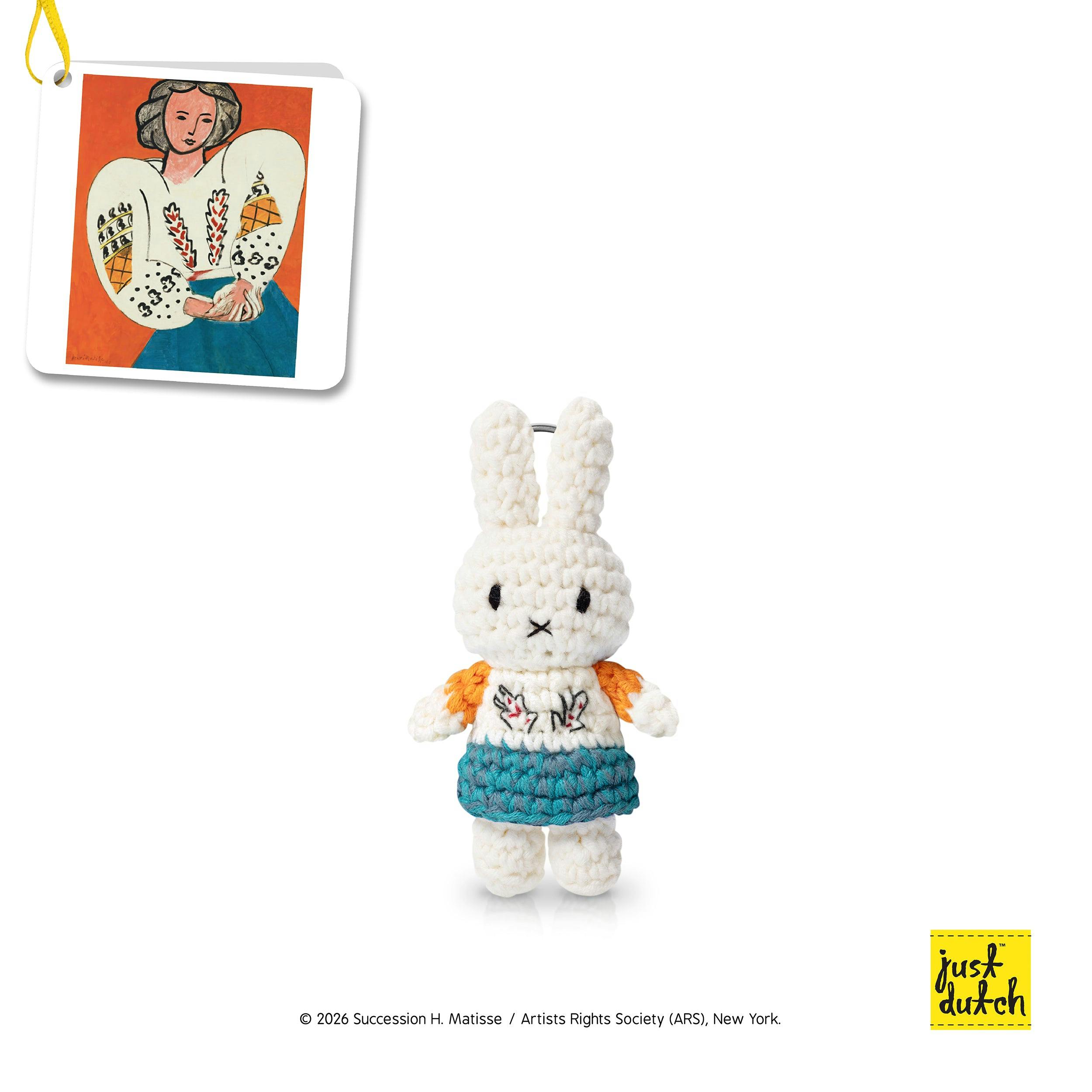 Just Dutch Miffy Crochet Keychain