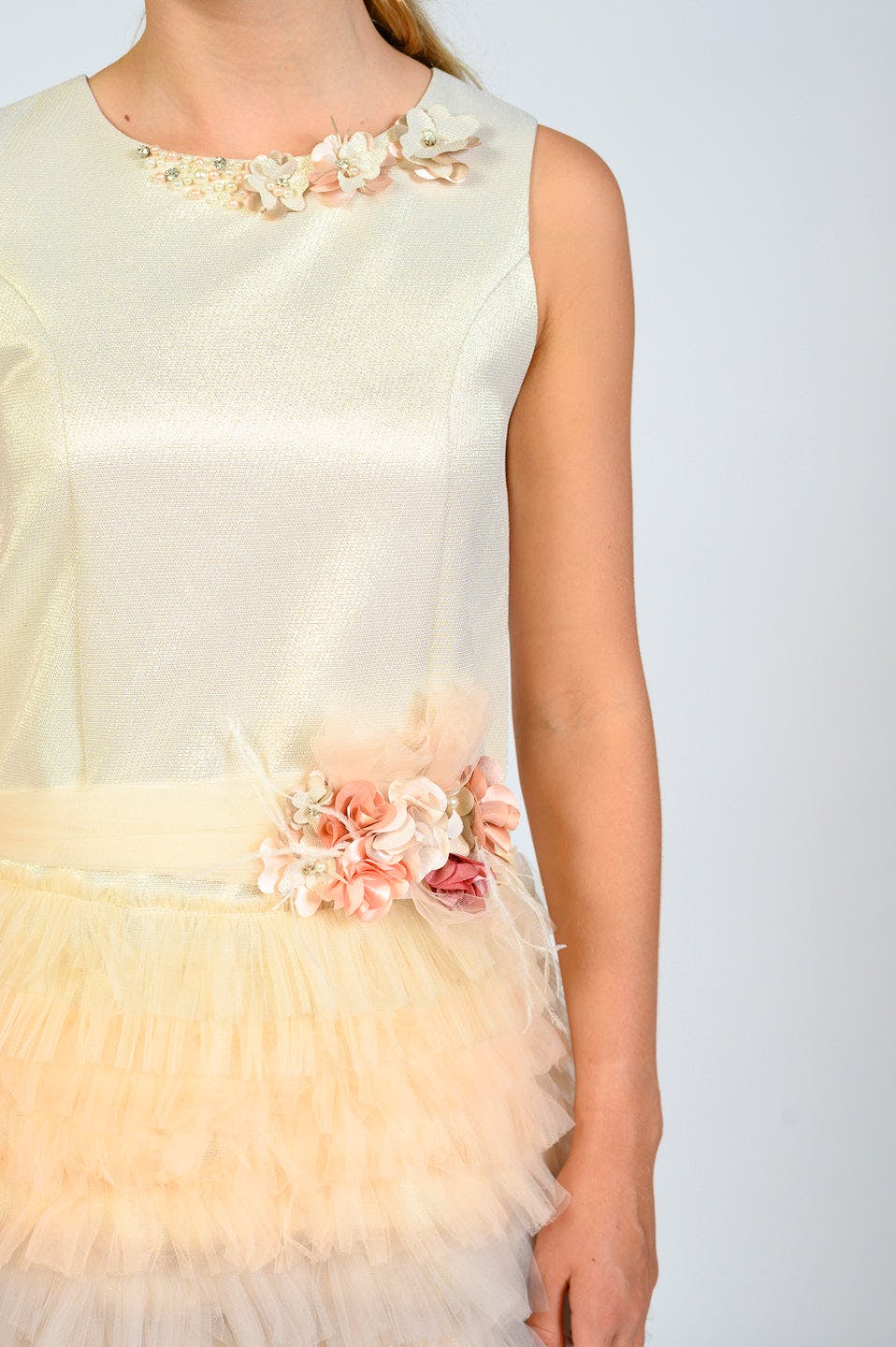 Champagne Euclid Dress