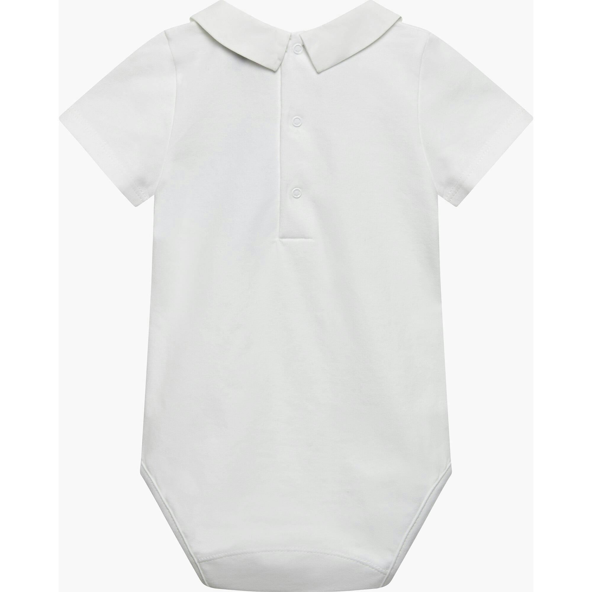 Baby Short-Sleeved Monty Bodysuit in Augustus Lion & Friends