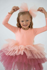Salmon Dusty Tutu Dress