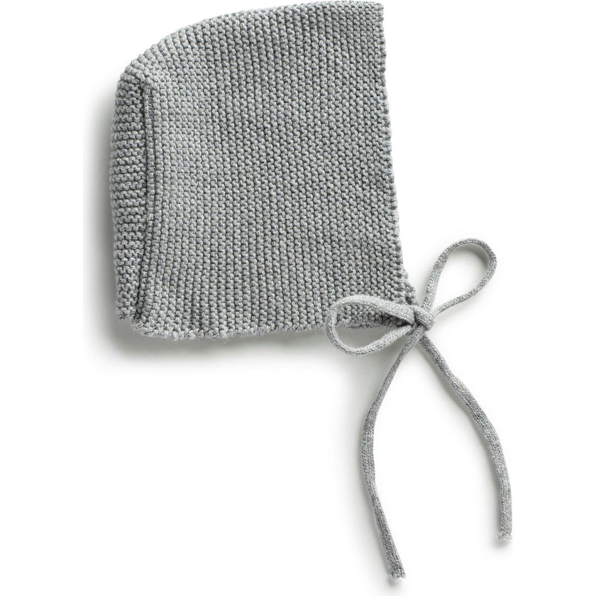 Transfer Flower Knit Baby Bonnet