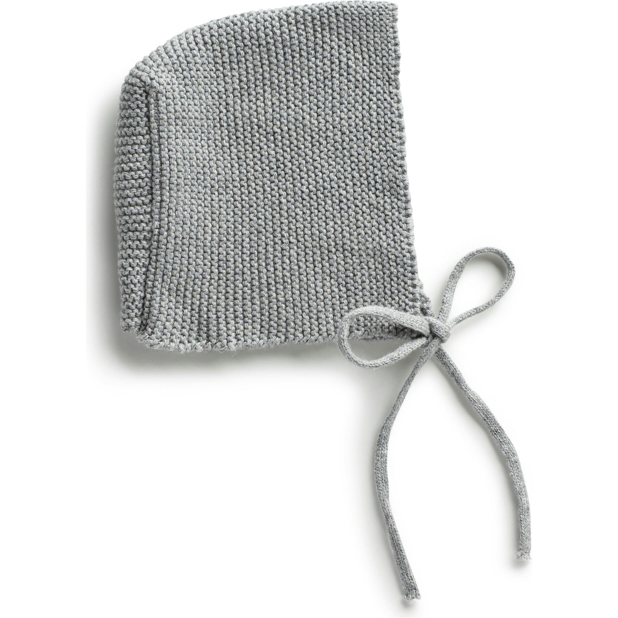 Transfer Flower Knit Baby Bonnet