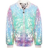 Women's Icy Ombre Sequin Jacket
