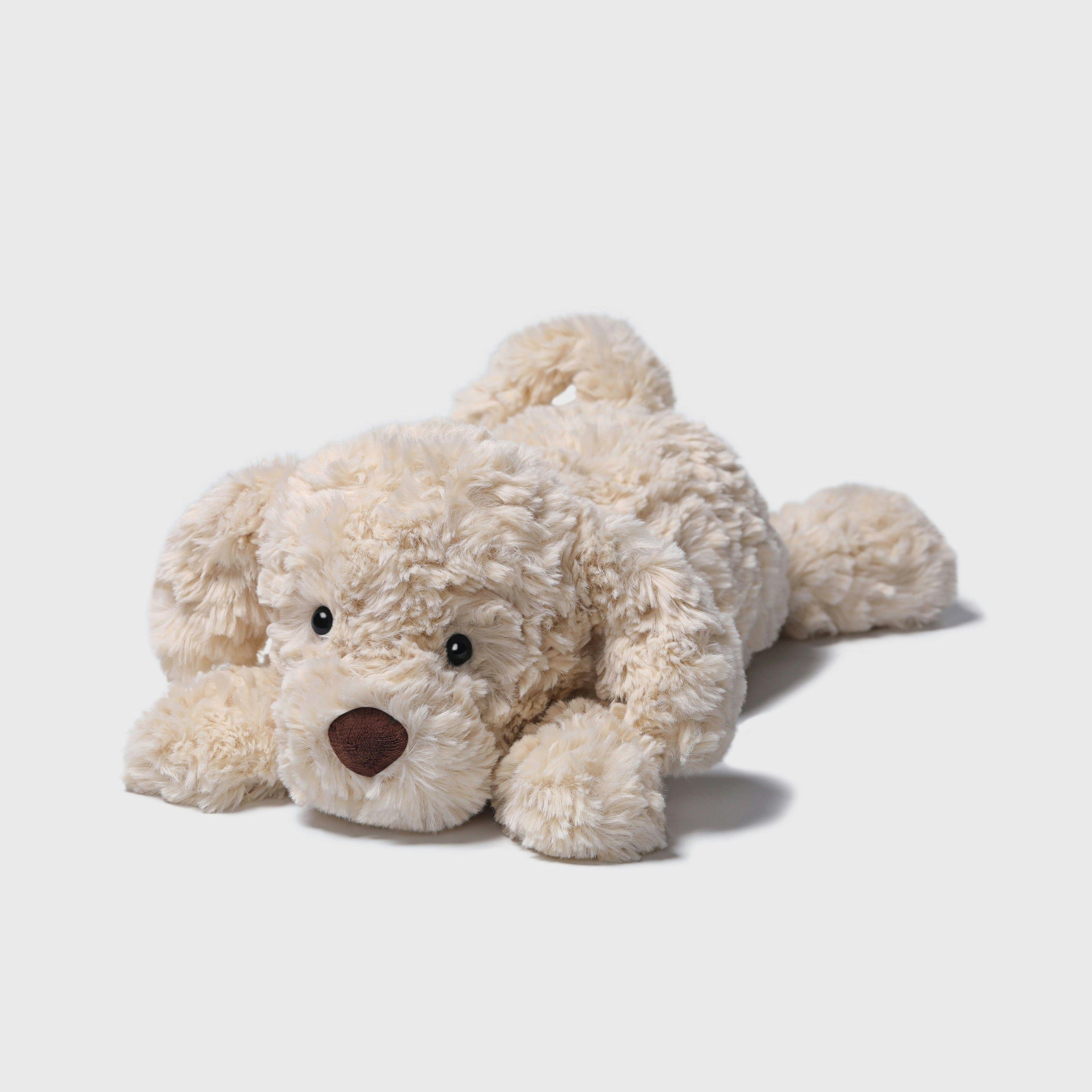 McHugs Lazy Puppy Madeline Weighted Plush 30cm