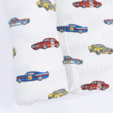 Race Cars - Swaddle Blanket