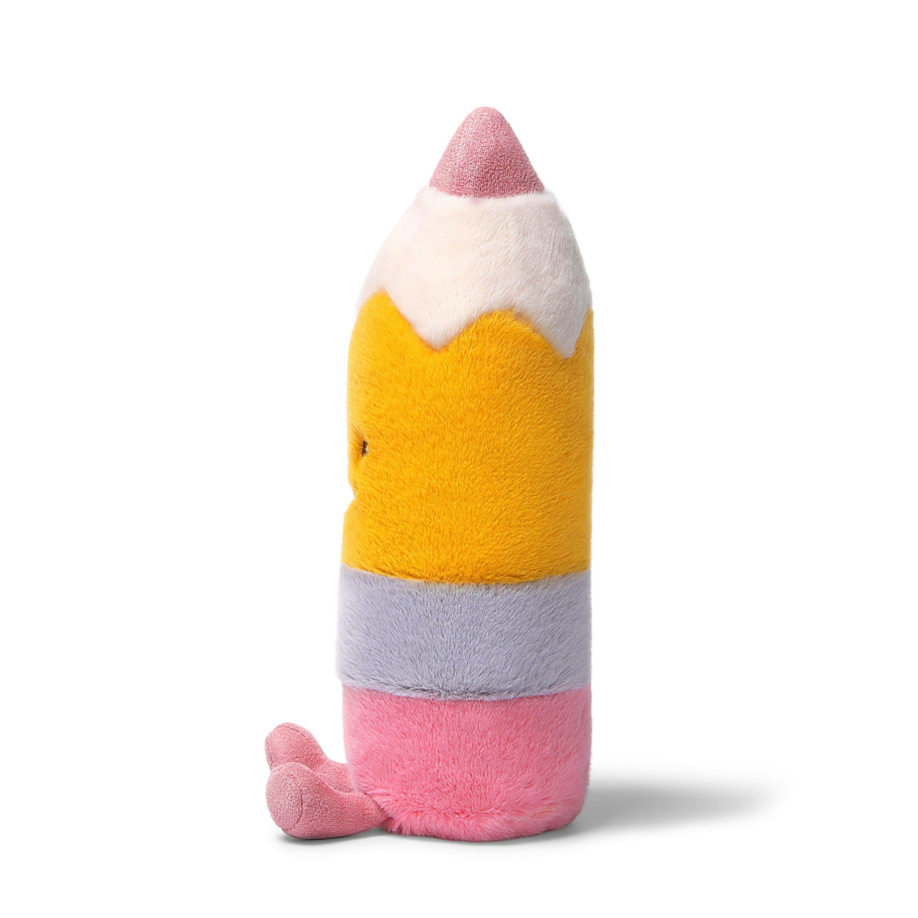 McHugs Perfect Score Pink Pencil Weighted Plush Friend 18 cm