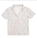 Rhode Island Women’s Button Front Short Pajama Set