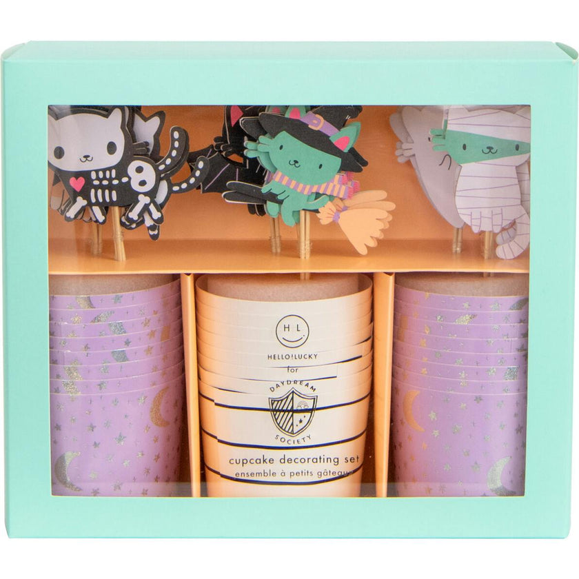 Meowloween Cupcake Decorating Set