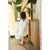 Delicate Floral 3/4 Sleeve Dress
