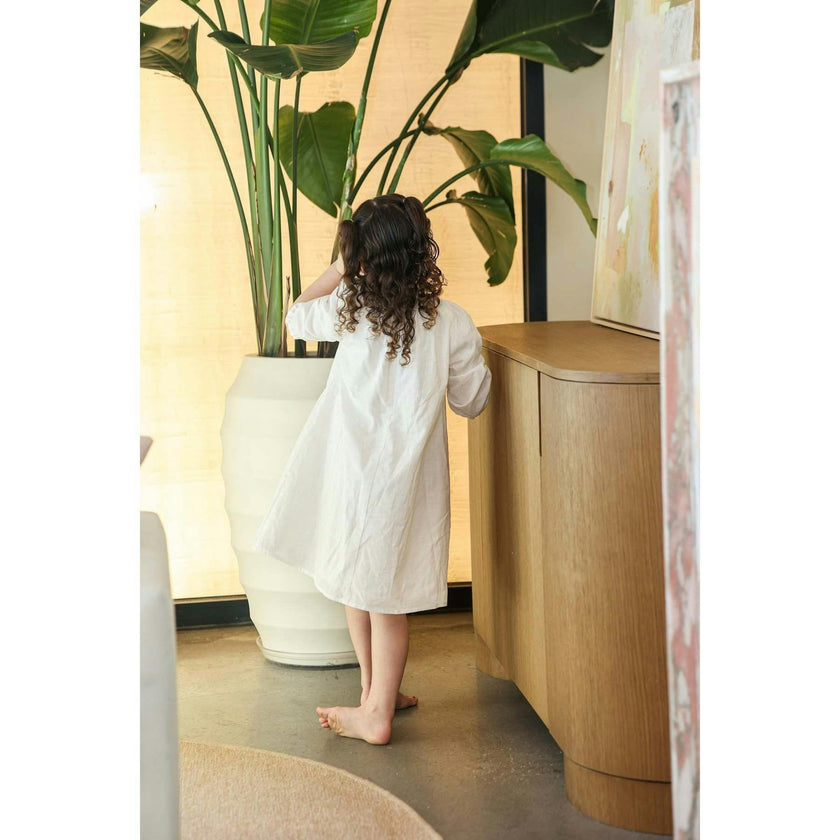 Delicate Floral 3/4 Sleeve Dress