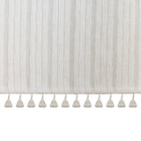 Natural Boho Fringe Crib Skirt