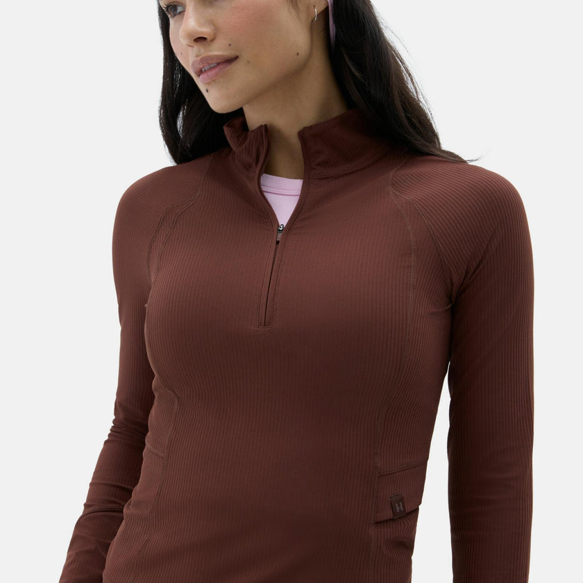 Julie Quarter Zip Top