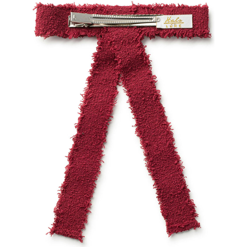 Amara Deconstructed Woolen Long Tail Clip